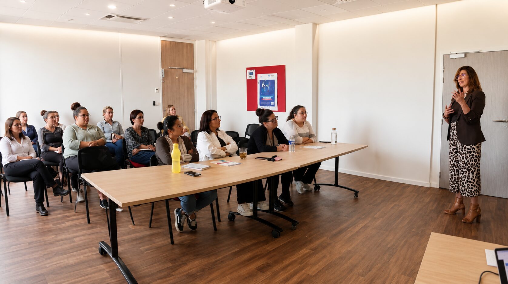 Prise de parole en entreprise lors d’un atelier professionnel