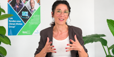 Pascale, antea group lors d’un accompagnement OSMOZE en image professionnelle et présence face caméra